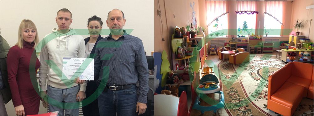 ТД «Вертикаль» поздравил воспитанников Дзержинского детского дома с Новым годом в Перми